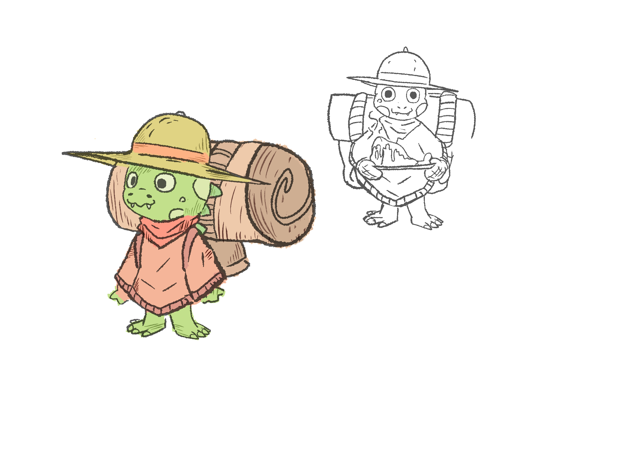 Cute Little Croco